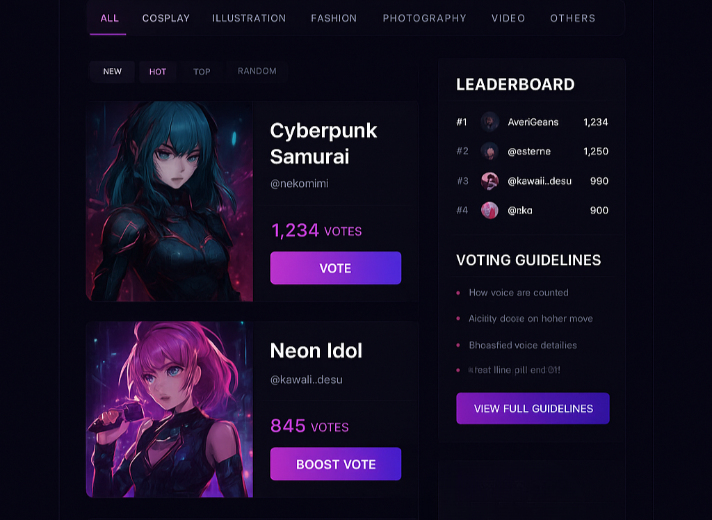 ANIME FASHION WEEK LAUNCHES GLOBAL "OTAKU AWARD" TO CELEBRATE ORIGINAL ANIME CULTURE