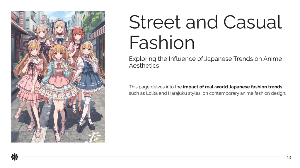 Anime Fashion Design Course