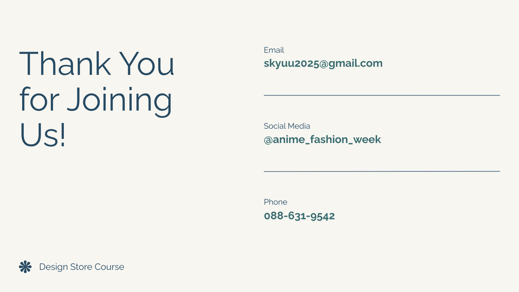 Character Design Course