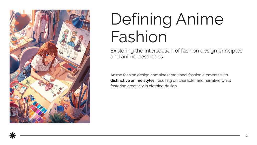 Anime Fashion Design Course