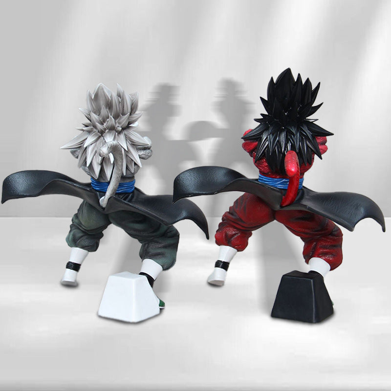 Dragon Ball Z Super Saiyan 4 Vegito Action Figure - SSJ5 White Hair Vegito Model Collectible Gift