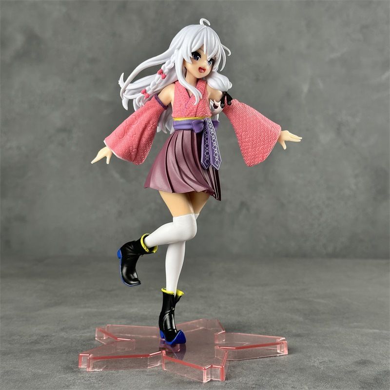 Wandering Witch: The Journey of Elaina Sakura Elaina Anime Girl Figure Birthday Gift Model Ornament Hatsune