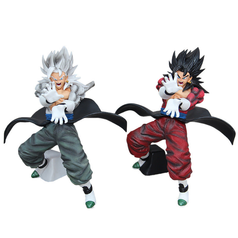 Dragon Ball Z Super Saiyan 4 Vegito Action Figure - SSJ5 White Hair Vegito Model Collectible Gift
