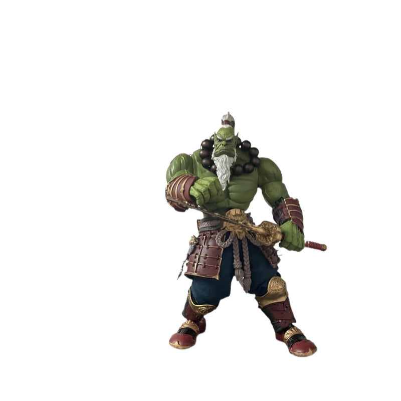 World of Warcraft Horde Guardian Beastmaster Blademaster 1/10 Scale Action Figure Model Collectible