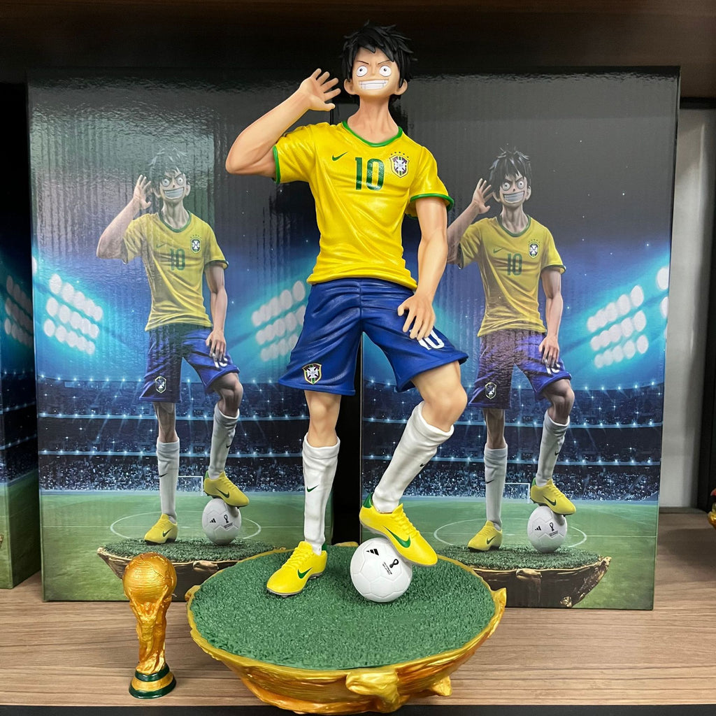 One Piece COS World Cup Luffy Sanji Ace Zoro GK Model Figure