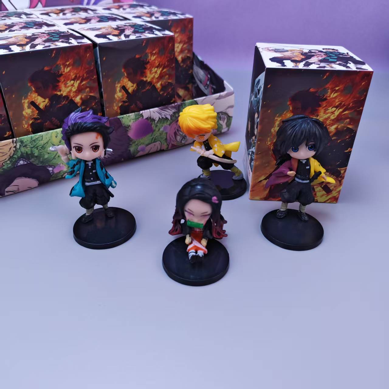 Demon Slayer Blind Box Figure Anime Ornament Doll Collectible Children's Gift Toy